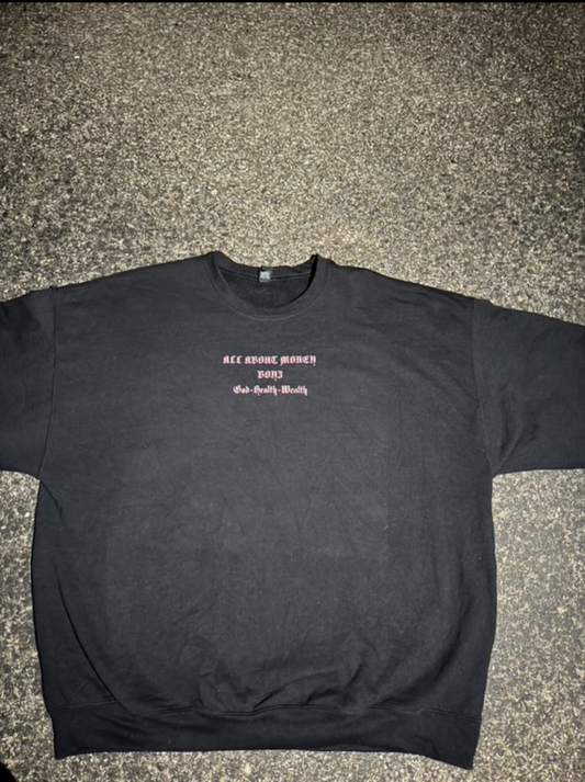BLACK CREWNECK